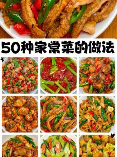 天天美食家常菜大全(家常菜天天美食 50 种大全)