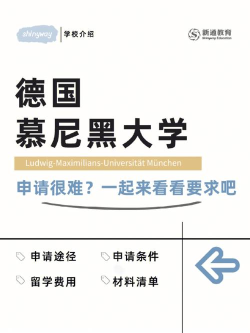 慕尼黑大学硕士申请条件(慕尼黑大学硕士申请要求概览)