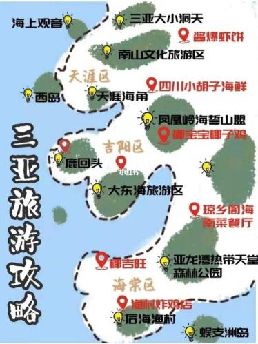 三亚旅游路线安排(三亚旅游攻略：最佳行程安排)