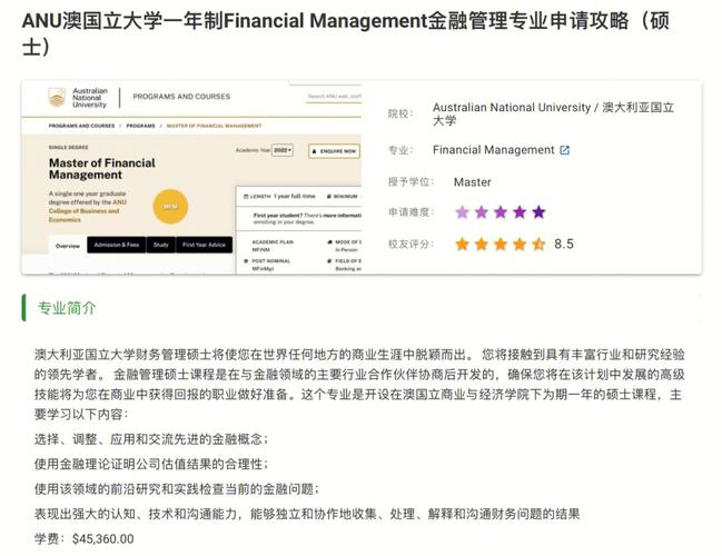 澳大利亚国立大学研究生申请条件(澳大利亚国立大学研究生申请资格解析)