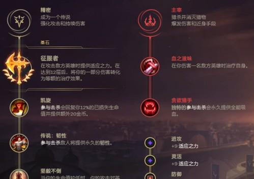 暗裔剑魔符文(暗裔剑魔符文：掌握强大武器的秘密)